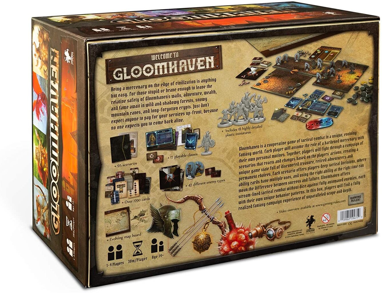 Stalo žaidimas Gloomhaven kaina | pigu.lt