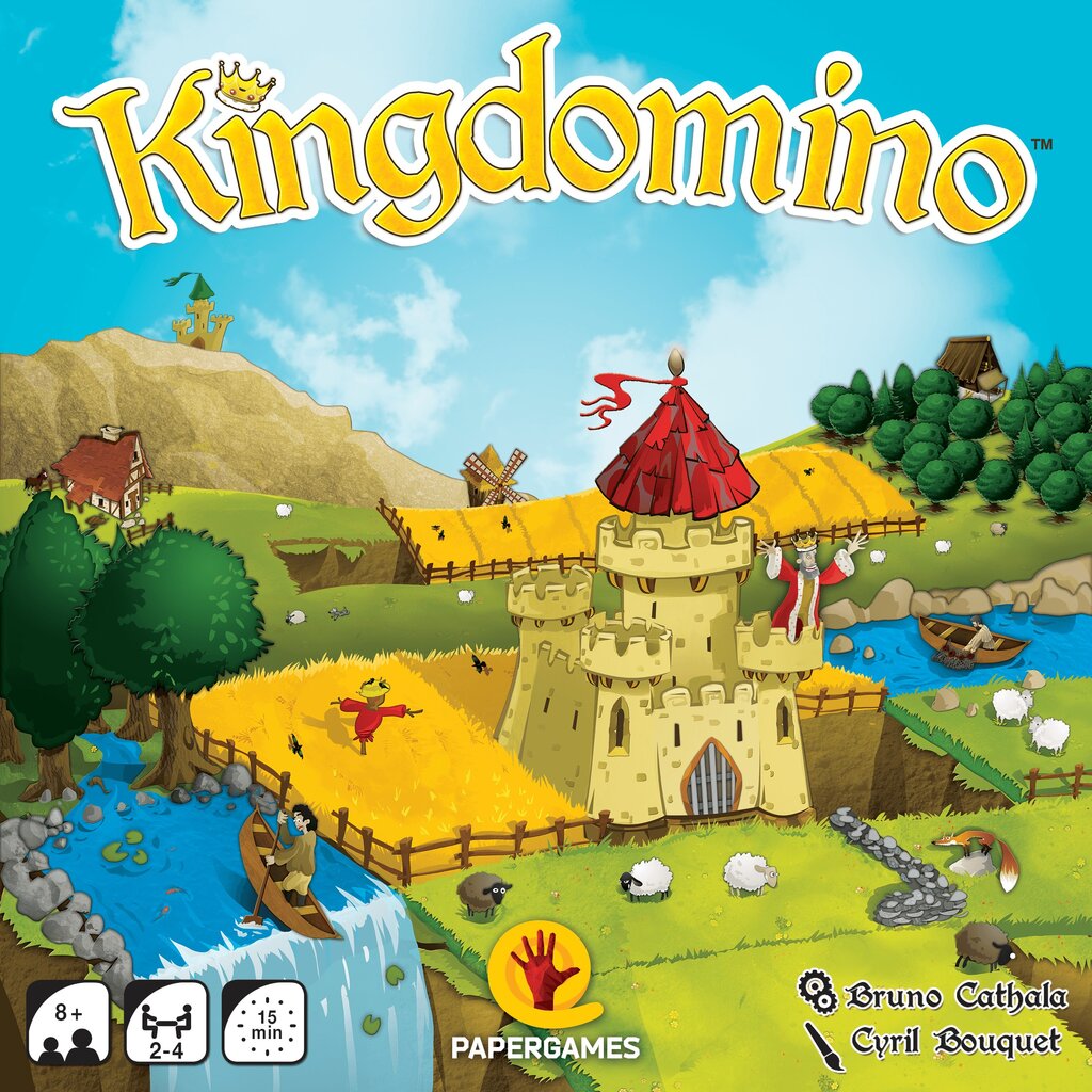 Stalo žaidimas Kingdomino, EN kaina ir informacija | Stalo žaidimai, galvosūkiai | pigu.lt