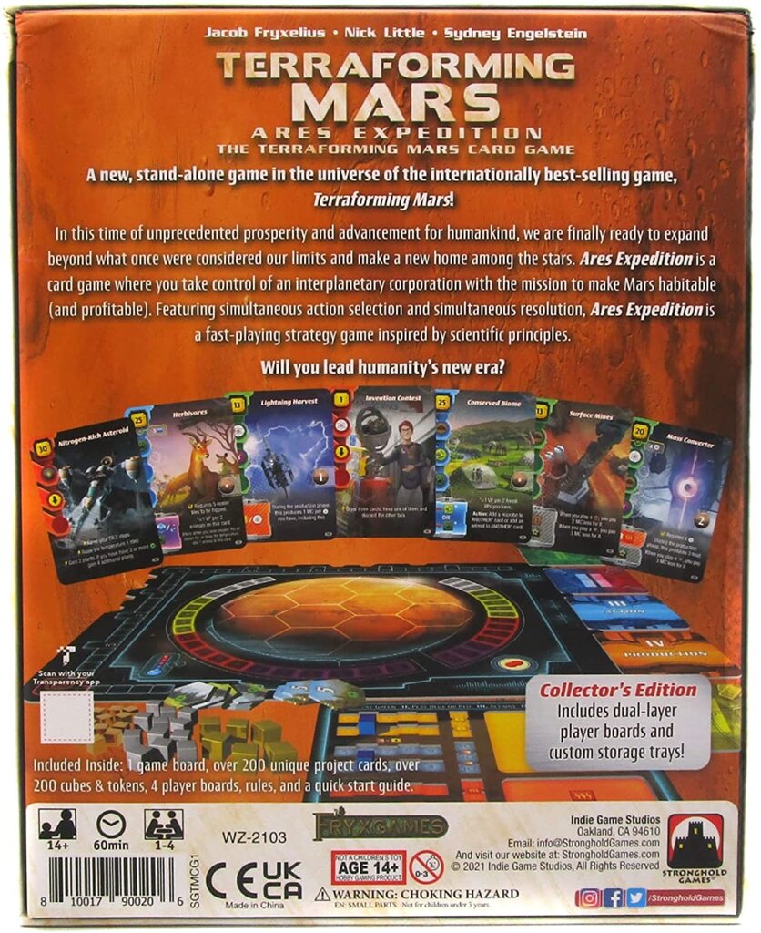 Stalo žaidimas Terraforming Mars: Ares Expedition, EN kaina ir informacija | Stalo žaidimai, galvosūkiai | pigu.lt