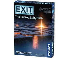 Настольная игра Exit: The Game - The Cursed Labyrinth, EN цена и информация | Настольные игры, головоломки | pigu.lt