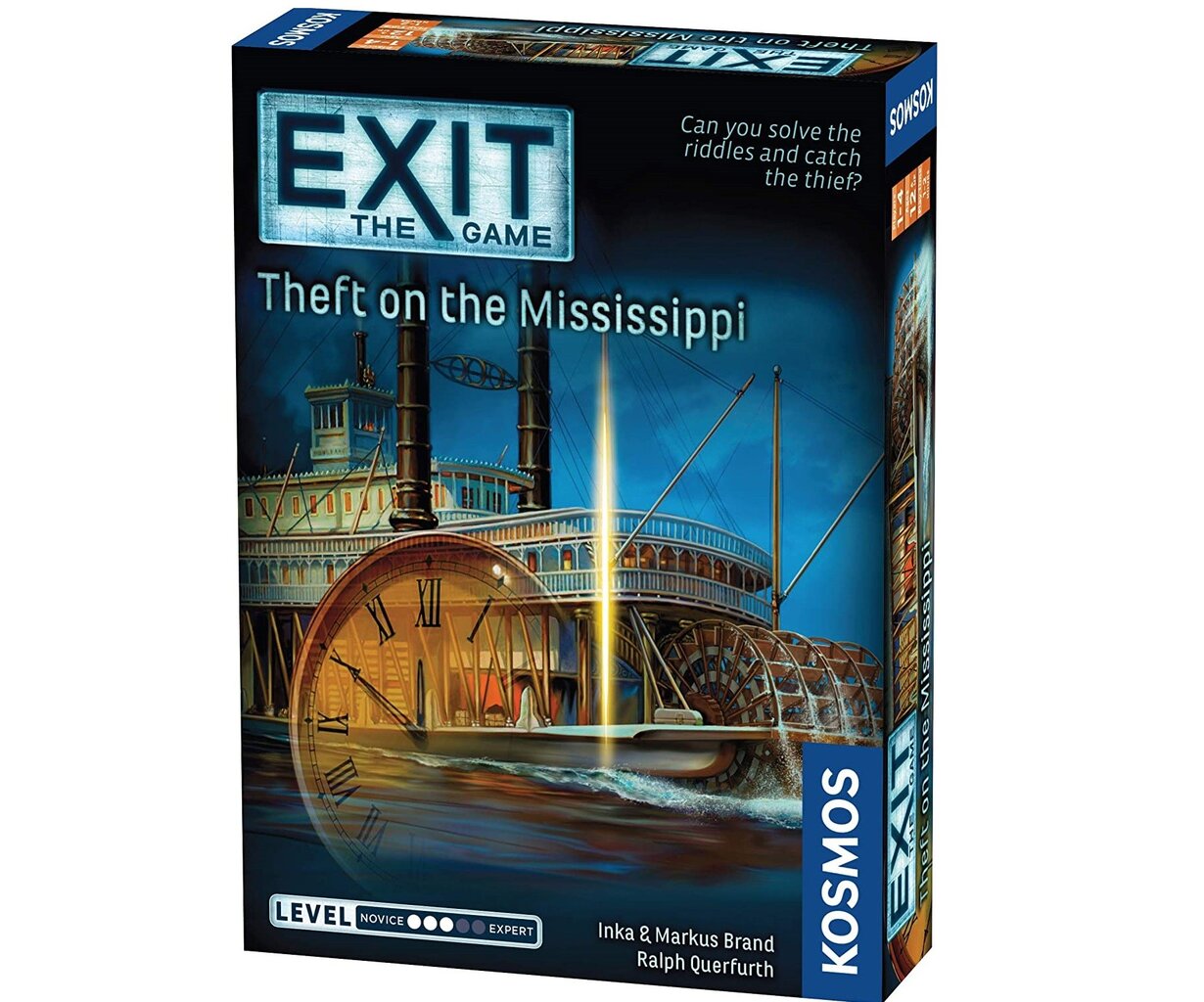 Stalo žaidimas Exit: The Game – Theft on the Mississippi, EN kaina ir informacija | Stalo žaidimai, galvosūkiai | pigu.lt