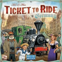 Stalo žaidimas Ticket to Ride: Germany, EN kaina ir informacija | Stalo žaidimai, galvosūkiai | pigu.lt