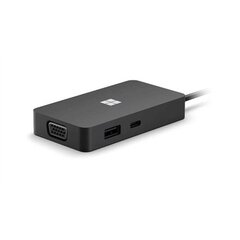 Microsoft SWV-00016, USB-C Travel Hub цена и информация | Адаптеры, USB-разветвители | pigu.lt