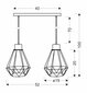 Candellux pakabinamas šviestuvas Primo цена и информация | Pakabinami šviestuvai | pigu.lt