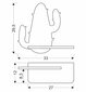 Candellux sieninis šviestuvas Cactus цена и информация | Sieniniai šviestuvai | pigu.lt