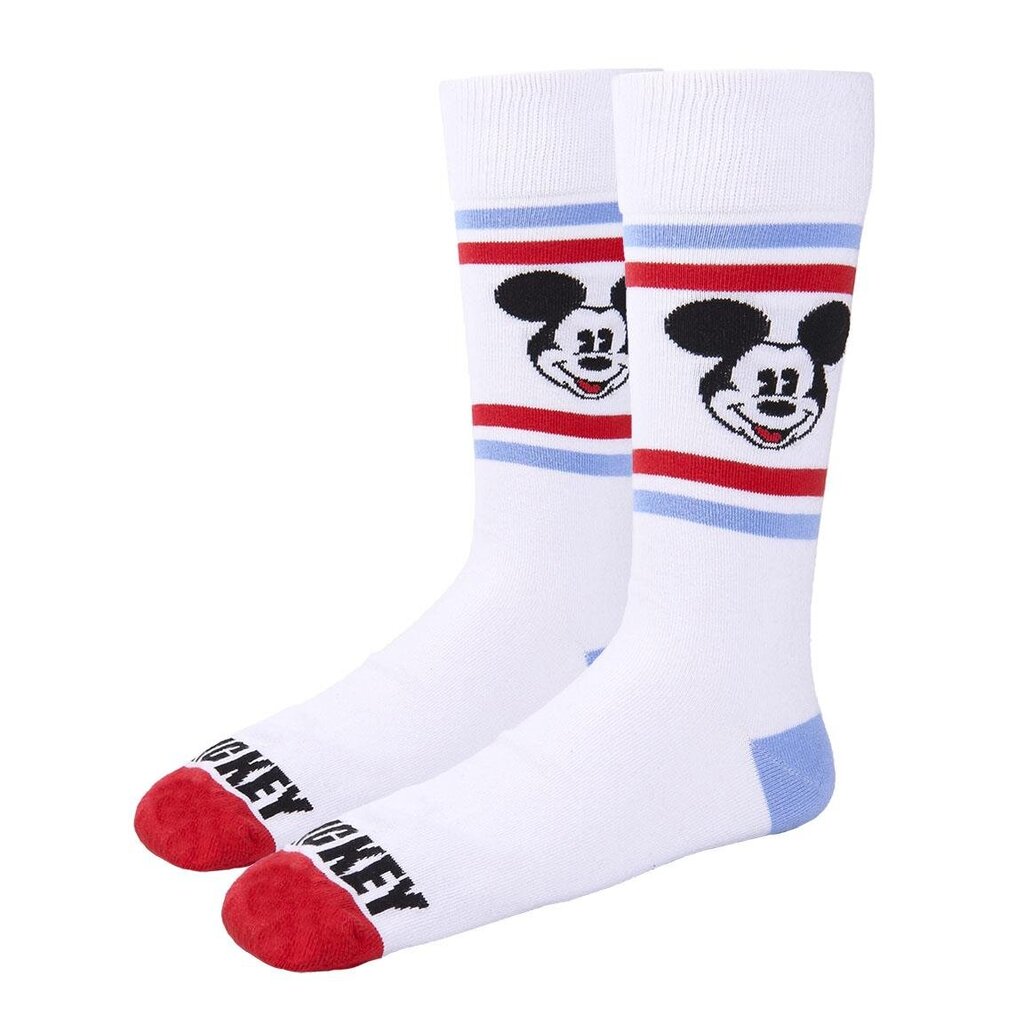 Kojinės moterims ir vyrams Mickey Mouse, įvairių spalvų, 3 poros цена и информация | Vyriškos kojinės | pigu.lt