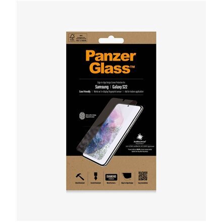 PanzerGlass Samsung Galaxy S22 kaina ir informacija | Apsauginės plėvelės telefonams | pigu.lt