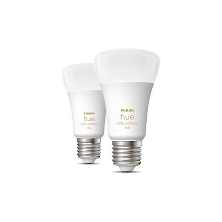 Išmaniosios LED lemputės Philips Hue WA 6W A60 E27, 2 vnt цена и информация | Elektros lemputės | pigu.lt