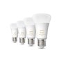 Išmaniosios LED lemputės Philips Hue E27 6W 570lm, 4 vnt kaina ir informacija | Elektros lemputės | pigu.lt