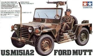 Сборная пластиковая модель Tamiya - US M151A2 Ford Mutt, 1/35, 35123 цена и информация | Конструкторы и кубики | pigu.lt