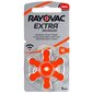 Rayovac Extra Advanced 13 elementai klausos aparatams, 60 vnt цена и информация | Elementai | pigu.lt