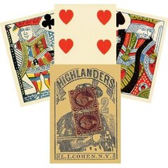 Kortos The 1864 Highlanders kaina ir informacija | Azartiniai žaidimai, pokeris | pigu.lt