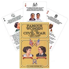 Kortos Famous Women of the Civil War kaina ir informacija | Azartiniai žaidimai, pokeris | pigu.lt