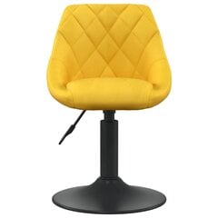 Baro taburetė, garstyčių geltonos spalvos, aksomas kaina ir informacija | Virtuvės ir valgomojo kėdės | pigu.lt