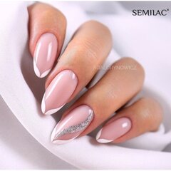 Semilac 292 стойкий гибридный гель лак для ногтей HYBRID Silver Shimmer 7 мл цена и информация | Лаки, укрепители для ногтей | pigu.lt