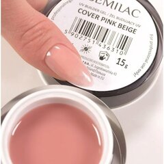 SEMILAC BUILDER GEL COVER PINK BEIGE строительный гель для наращивания ногтей, 15 г. цена и информация | Лаки, укрепители для ногтей | pigu.lt