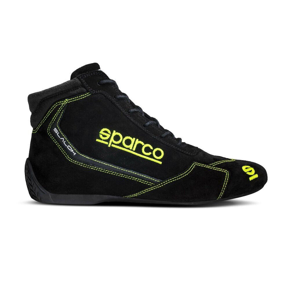 Lenktynių batai Sparco SLALOM Geltona / juoda Dydis 44 kaina ir informacija | Moto batai | pigu.lt
