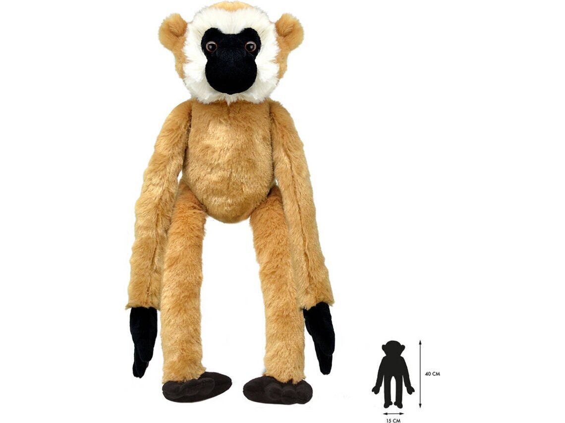 Minkštas žaislas Wild Planet Beždžionė Gibonas 40 cm kaina ir informacija | Minkšti (pliušiniai) žaislai | pigu.lt