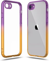 ColorFul Hard Case For Apple iPhone 7/8/SE2020 , violetiné/ oranžiné kaina ir informacija | Telefono dėklai | pigu.lt