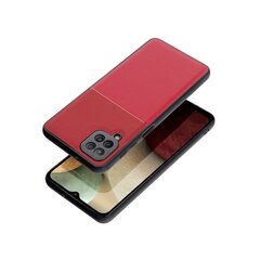 Dėklas telefonui Forcell Noble skirtas Samsung Galaxy A12, raudonas kaina ir informacija | Telefono dėklai | pigu.lt