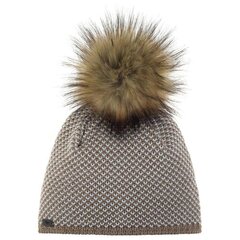Kepurė vyrams Eisbar Sanja Lux Mu, ruda цена и информация | Мужские шарфы, шапки, перчатки | pigu.lt