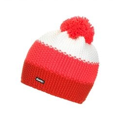 Kepurė vyrams Eisbar Star Pompon Mu, raudona kaina ir informacija | Vyriški šalikai, kepurės, pirštinės | pigu.lt
