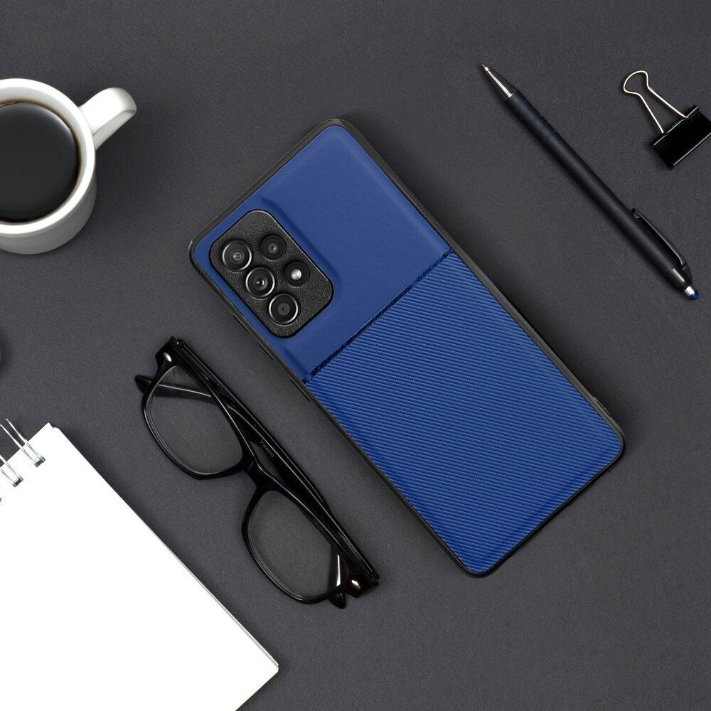 Dėklas telefonui Forcell Noble skirtas Samsung Galaxy A52 5G / A52 / A52s 5G, mėlyna kaina ir informacija | Telefono dėklai | pigu.lt