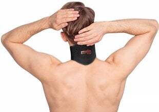 Греющая турмалиновая повязка на шею и суставы с магнитами ProSlim/ T-active цена и информация | Массажеры | pigu.lt