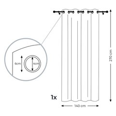 Amelia Home штора Meadow цена и информация | Шторы, занавески | pigu.lt