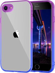 Чехол ColorFul Hard Case For Apple iPhone 7/8/SE2020, purple/blue цена и информация | Чехлы для телефонов | pigu.lt