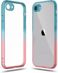 ColorFul Hard Case For Apple iPhone 7/8/SE2020, mélyna/ rožiné kaina ir informacija | Telefono dėklai | pigu.lt