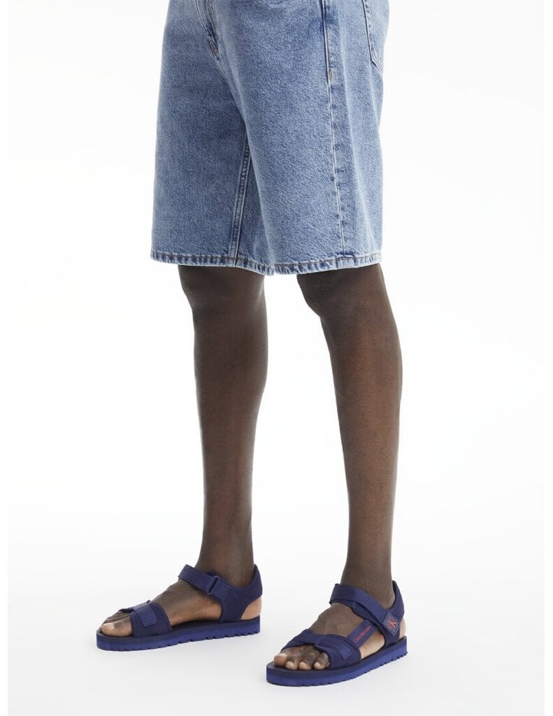 Basutės vyrams Calvin Klein Prefresato Sandal 2, mėlynos kaina ir informacija | Vyriškos šlepetės, basutės | pigu.lt