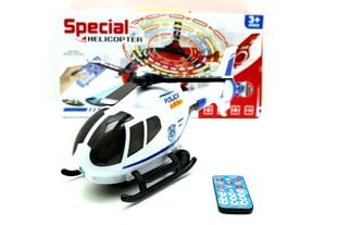 Вертолет с пультом управления (Полиция) цена и информация | Игрушки для мальчиков | pigu.lt