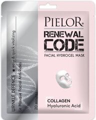 Veido kaukė Pielor Renewal Code Wrinkle Defense, 1 vnt., 25 ml цена и информация | Маски для лица, патчи для глаз | pigu.lt