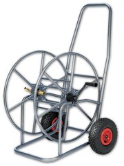 Žarnos vežimėlis plieninis Bradas PRINOX, 3/4" 110m žarnai kaina ir informacija | Laistymo įranga, purkštuvai | pigu.lt