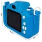 Vaikiškas mėlynas skaitmeninis fotoaparatas kaina ir informacija | Skaitmeniniai fotoaparatai | pigu.lt