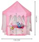 Vaikiška palapinė, rožinė kaina ir informacija | Vaikų žaidimų nameliai | pigu.lt