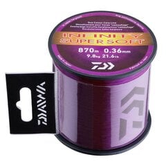 Valas Daiwa Infinity Super Soft, 0.36mm, 870m, 9.8 Kg kaina ir informacija | Daiwa Žvejybos reikmenys | pigu.lt