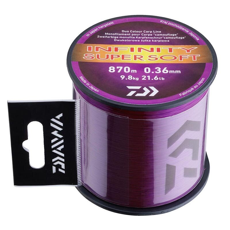 Valas Daiwa Infinity Super Soft, 0.36mm, 870m, 9.8 Kg цена и информация | Valai | pigu.lt
