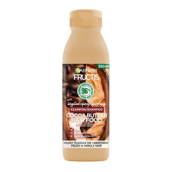 Šampūnas Fructis Hair Food Cocoa, 350 ml. kaina ir informacija | Šampūnai | pigu.lt