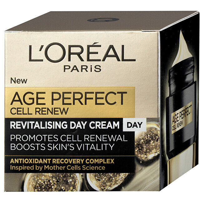 Dieninis kremas nuo raukšlių L'oreal Paris Cell Renew Revitalising, 50 ml kaina ir informacija | Veido kremai | pigu.lt