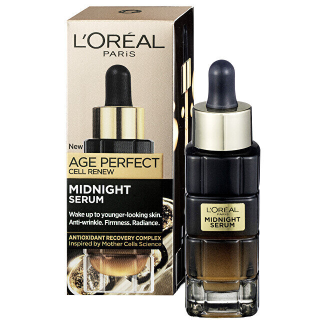 Stangrinamasis serumas L'oreal Age Perfect Cell Renew Midnight Serum, 30 ml цена и информация | Veido kremai | pigu.lt