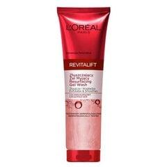 Atkuriamasis valomasis gelis su glikolio rūgštimi Loreal Revitalift, 150 ml kaina ir informacija | Veido prausikliai, valikliai | pigu.lt