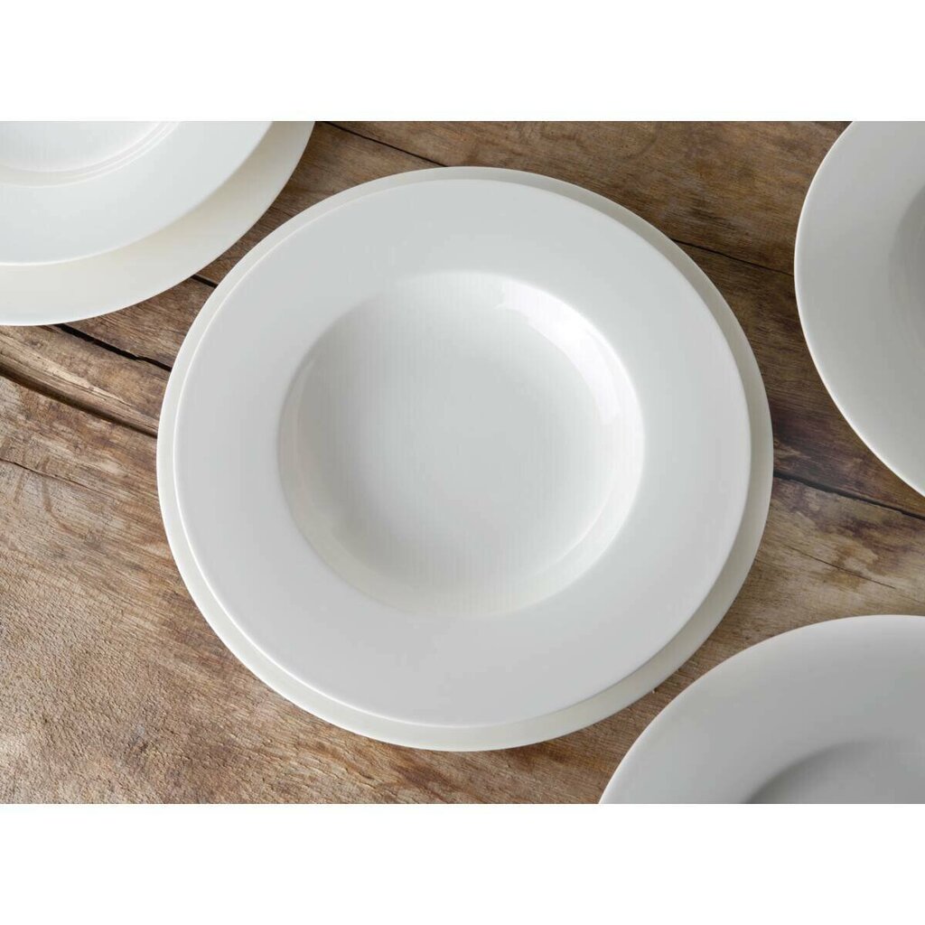 Villeroy & Boch indų rinkinys Basic White, 12 dalių kaina ir informacija | Indai, lėkštės, pietų servizai | pigu.lt