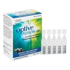 Akių lašai Optive Fusion Unidose, 30x0.4 ml kaina ir informacija | Akių lašai | pigu.lt