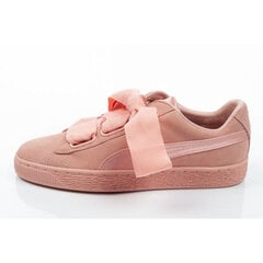 Спортивные туфли женские Puma Suede Heart Ep W 366922, розовые цена и информация | Спортивная обувь, кроссовки для женщин | pigu.lt