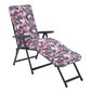 Sulankstoma kėdė-gultas Patio Lena, rožinė kaina ir informacija | Lauko kėdės, foteliai, pufai | pigu.lt