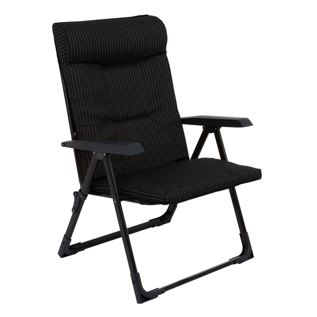 Sulankstoma kėdė Patio Bilbao XL, juoda kaina ir informacija | Lauko kėdės, foteliai, pufai | pigu.lt