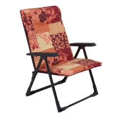 Складной стул Patio Bilbao XL, черный/оранжевый цена и информация | Садовые стулья, кресла, пуфы | pigu.lt