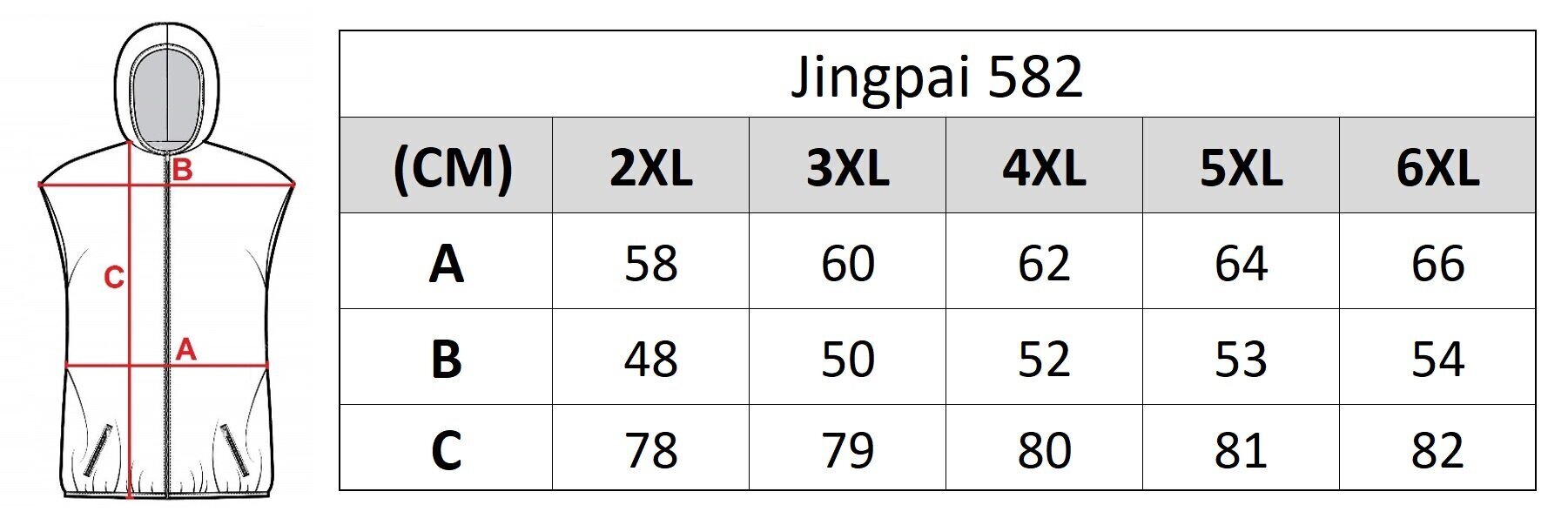 Liemenė vyrams Jingpai 582, juoda kaina ir informacija | Vyriškos liemenės | pigu.lt